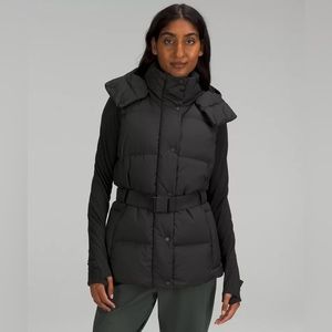 Lululemon Wunder Puff Waist Vest Black